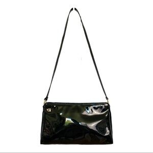 Ganson Black Patent Purse